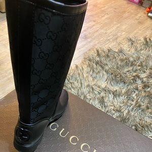 Authentic Gucci Rain Boots